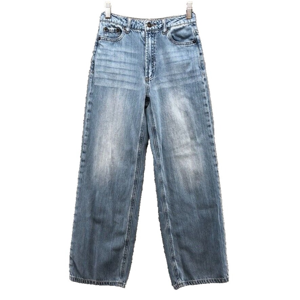 Katie J NYC Brooklynt Jeans Straight Leg Girls 12 Denim Classic High Rise